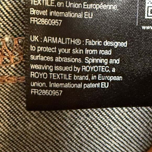 Bolid-ster Motorcycle Armalith Jeans No.011911 EU 40 US 29x32 Tapered Leg‎ - Picture 7 of 16